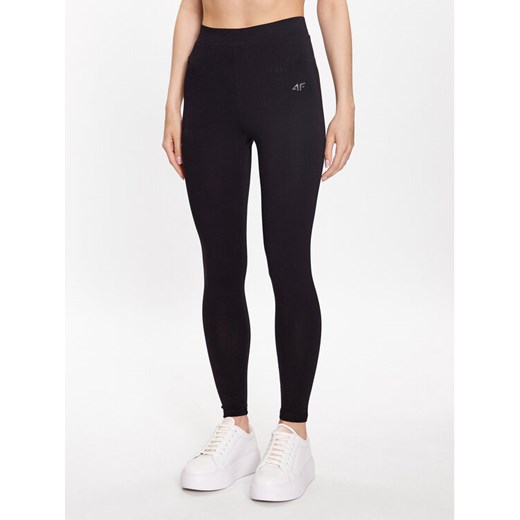 4F Legginsy 4FSS23TTIGF063 Czarny Slim Fit M MODIVO