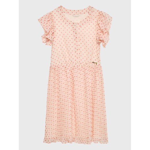 Guess Sukienka codzienna J3GK25 WA2T0 Beżowy Regular Fit ze sklepu MODIVO w kategorii Sukienki dziewczęce - zdjęcie 183947188