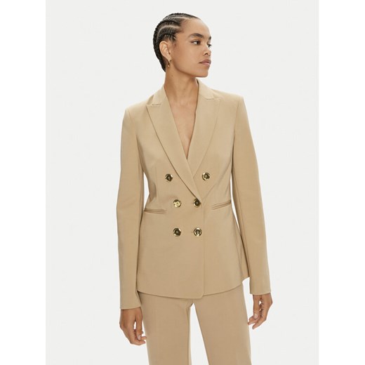 Pinko Marynarka Alexia 100256 A1L3 Beżowy Regular Fit Pinko 38 MODIVO