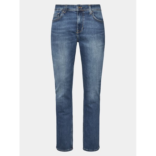 Mustang Jeansy Vegas 1014859 Granatowy Slim Fit ze sklepu MODIVO w kategorii Jeansy męskie - zdjęcie 183947258