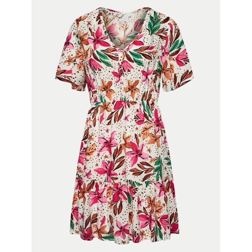 Roxy Sukienka letnia Sea Symphony ERJWD03768 Biały Regular Fit S MODIVO