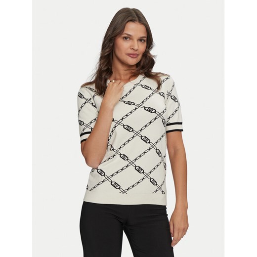 Rinascimento Sweter CFM0011632003 Écru Regular Fit ze sklepu MODIVO w kategorii Swetry damskie - zdjęcie 183947335