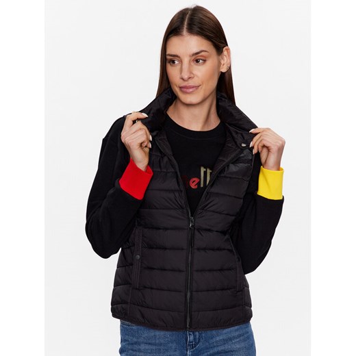 United Colors Of Benetton Bezrękawnik 2TWDDJ003 Czarny Regular Fit ze sklepu MODIVO w kategorii Kamizelki damskie - zdjęcie 183947468