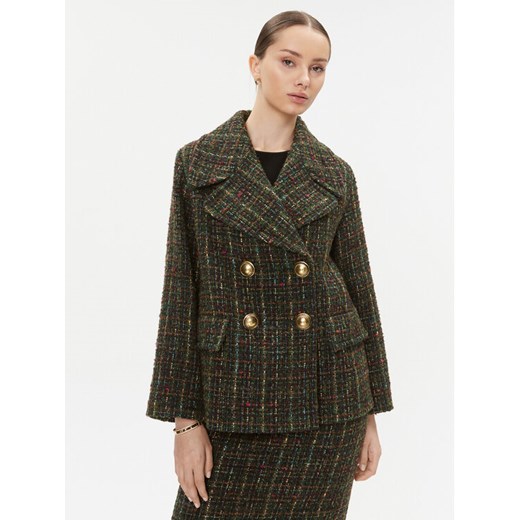 Luisa Spagnoli Płaszcz przejściowy Scellino 540182 Khaki Regular Fit ze sklepu MODIVO w kategorii Płaszcze damskie - zdjęcie 183947538