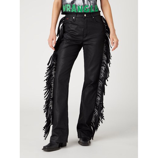 Wrangler Jeansy Wastward W2H3G2100 112326028 Czarny Bootcut Fit ze sklepu MODIVO w kategorii Jeansy damskie - zdjęcie 183947639