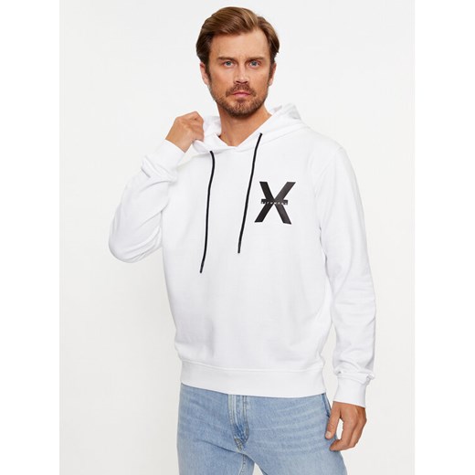 Richmond X Bluza UMA23176FE Biały Relaxed Fit ze sklepu MODIVO w kategorii Bluzy męskie - zdjęcie 183947648
