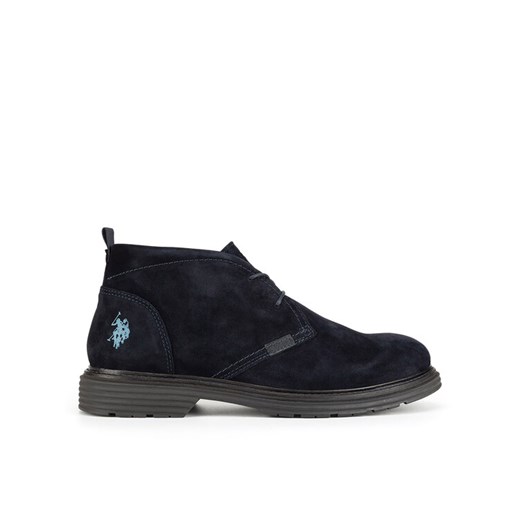 U.S. Polo Assn. Trzewiki LORENZ002M/DS1 Granatowy ze sklepu MODIVO w kategorii Buty zimowe męskie - zdjęcie 183947658