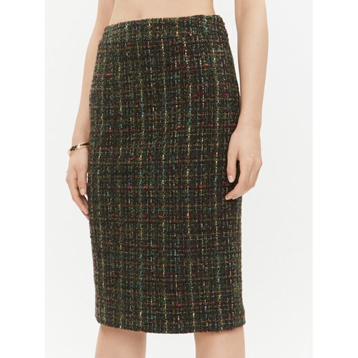 Luisa Spagnoli Spódnica ołówkowa Fluviale 540358 Khaki Regular Fit ze sklepu MODIVO w kategorii Spódnice - zdjęcie 183947719