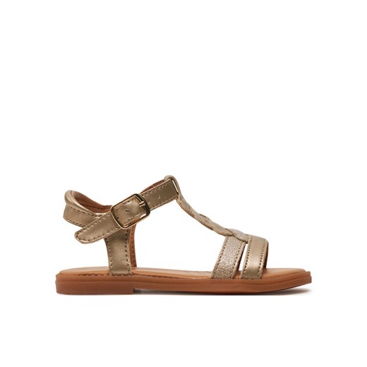 Geox Sandały J Sandal Karly Girl J4535H 0NFQD C2010 M Złoty ze sklepu MODIVO w kategorii Sandały dziecięce - zdjęcie 183947725
