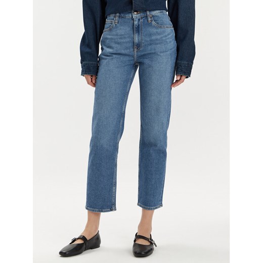 Lee Jeansy Carol 112350789 Niebieski Straight Fit Lee 27_31 MODIVO