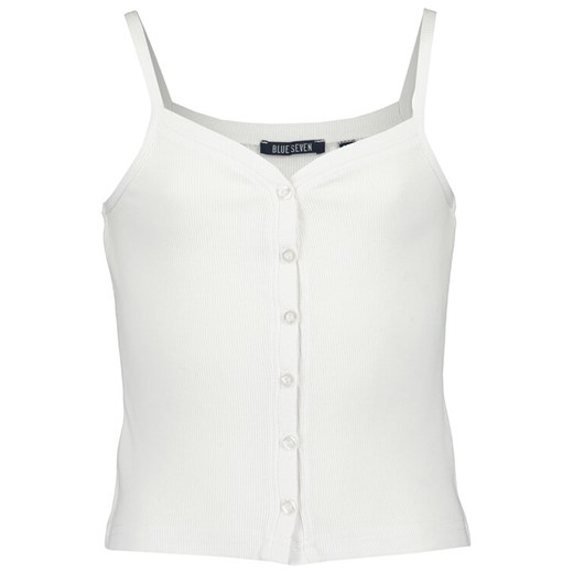 Blue Seven Top 500076 X Biały Slim Fit ze sklepu MODIVO w kategorii Bluzki dziewczęce - zdjęcie 183947866