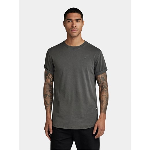G-Star Raw T-Shirt Lash D16396-2653-G179 Szary Regular Fit M MODIVO