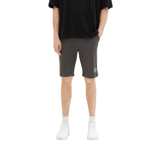 Tom Tailor Szorty sportowe 1036329 Szary Regular Fit ze sklepu MODIVO w kategorii Spodenki męskie - zdjęcie 183947995