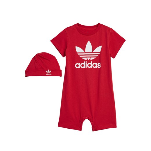 adidas Romper Gift Set IM8430 Czerwony ze sklepu MODIVO w kategorii Rampersy - zdjęcie 183948019