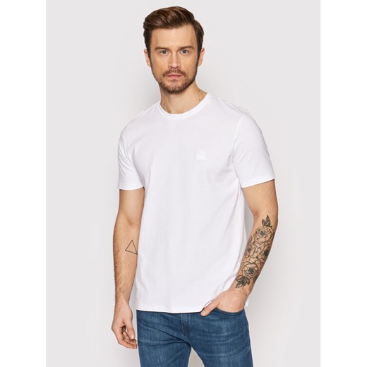 Boss T-Shirt Tales 50472584 Biały Relaxed Fit ze sklepu MODIVO w kategorii T-shirty męskie - zdjęcie 183948047