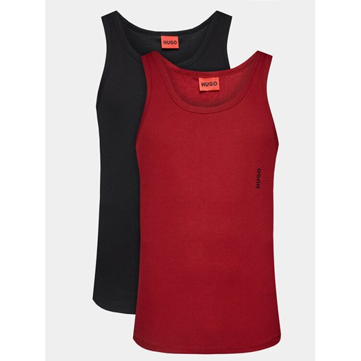 Hugo Komplet 2 tank topów 50469790 Kolorowy Regular Fit M MODIVO
