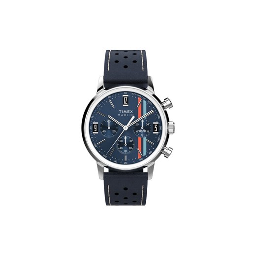 Timex Zegarek Marlin® Chronograph TW2W99000 Srebrny ze sklepu MODIVO w kategorii Zegarki - zdjęcie 183948189