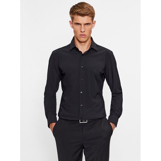 Boss Koszula P-Hank-S-Kent-C1-222 50503554 Czarny Slim Fit ze sklepu MODIVO w kategorii Koszule męskie - zdjęcie 183948246