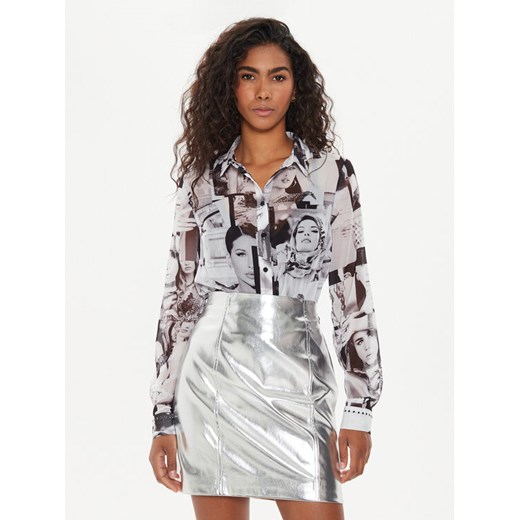 Guess Koszula W4YH65 WDW82 Kolorowy Regular Fit ze sklepu MODIVO w kategorii Koszule damskie - zdjęcie 183948256