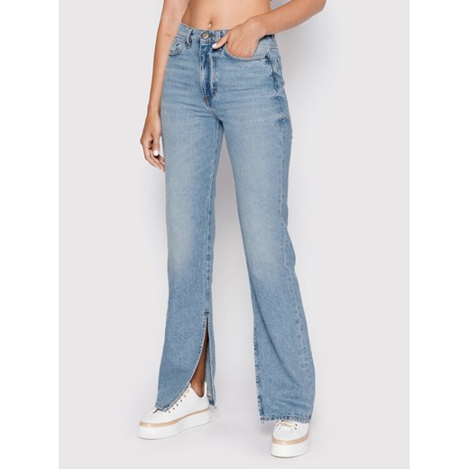 TWINSET Jeansy 222TP2394 Błękitny Straight Leg ze sklepu MODIVO w kategorii Jeansy damskie - zdjęcie 183948278