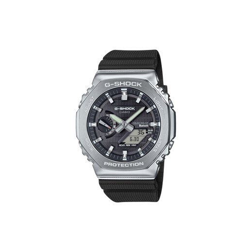 G-Shock Zegarek Solar Bluetooth GBM-2100-1AER Czarny ze sklepu MODIVO w kategorii Zegarki - zdjęcie 183948289