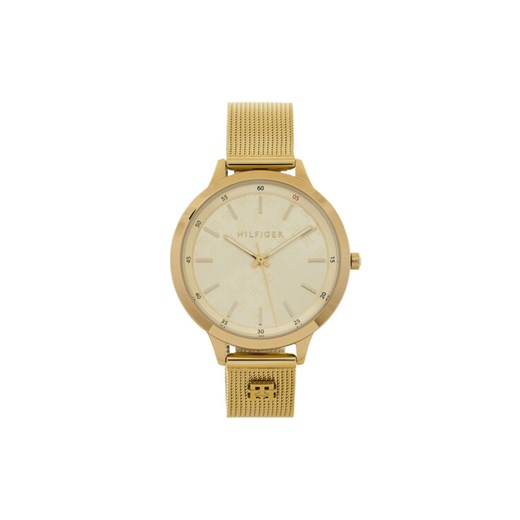 Tommy Hilfiger Zegarek 1782588 Złoty ze sklepu MODIVO w kategorii Zegarki - zdjęcie 183948315