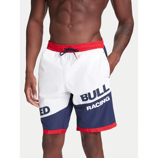 Pepe Jeans Szorty kąpielowe Red Bull Racing Block Surfer RMB10004 Granatowy Regular Fit ze sklepu MODIVO w kategorii Kąpielówki - zdjęcie 183948318