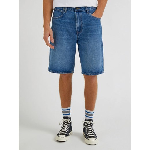 Lee Szorty jeansowe Asher L70UGAB91 112331711 Niebieski Loose Fit ze sklepu MODIVO w kategorii Spodenki męskie - zdjęcie 183948458