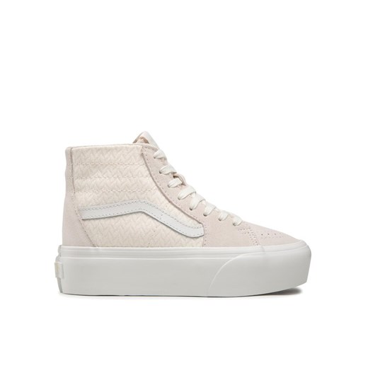 Vans Sneakersy Sk8-Hi Tapered VN0A7Q5PBKN1 Beżowy ze sklepu MODIVO w kategorii Trampki damskie - zdjęcie 183948479