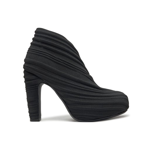 United Nude Botki Fold Hi II 1087001129 Czarny ze sklepu MODIVO w kategorii Botki - zdjęcie 183948498