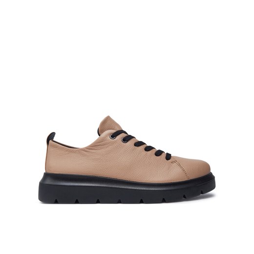 ECCO Sneakersy Nouvelle 21620301084 Beżowy ze sklepu MODIVO w kategorii Buty sportowe damskie - zdjęcie 183948519