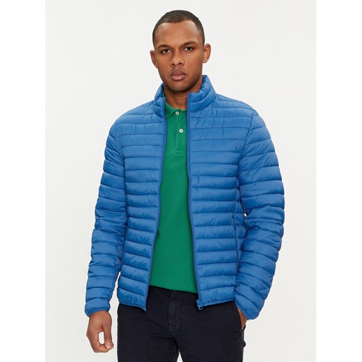 United Colors Of Benetton Kurtka przejściowa 2BA2UN028 Niebieski Regular Fit ze sklepu MODIVO w kategorii Kurtki męskie - zdjęcie 183948567