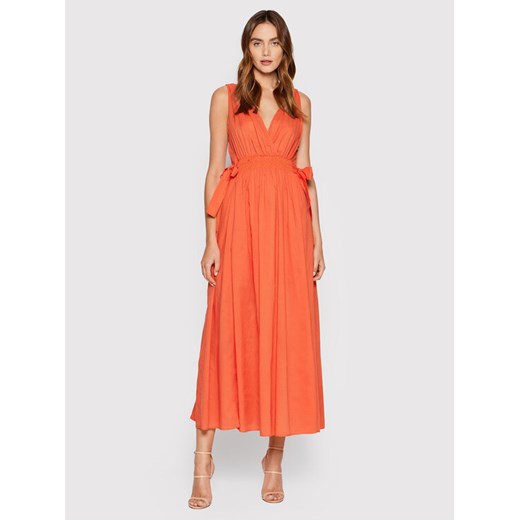 Marella Sukienka letnia Baita 32214622 Pomarańczowy Relaxed Fit ze sklepu MODIVO w kategorii Sukienki - zdjęcie 183948606