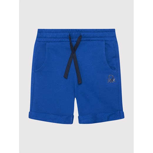 United Colors Of Benetton Szorty sportowe 3J68I0638 Niebieski Regular Fit United Colors Of Benetton 1Y MODIVO