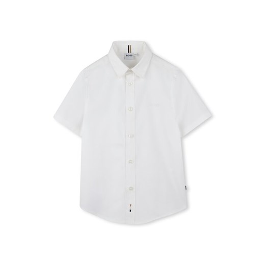 BOSS Koszula J52001 S Biały Regular Fit ze sklepu MODIVO w kategorii Koszule chłopięce - zdjęcie 183948735