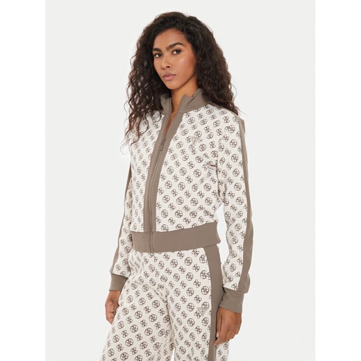 Guess Bluza Elea V4YQ01 KB212 Brązowy Regular Fit ze sklepu MODIVO w kategorii Bluzy damskie - zdjęcie 183948859