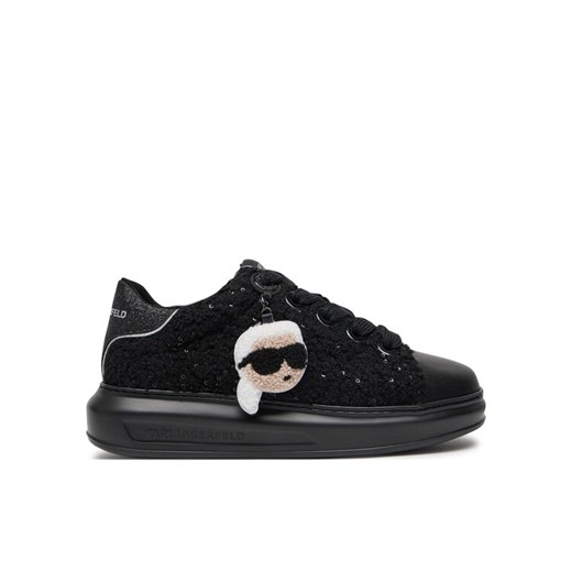 KARL LAGERFELD Sneakersy KL62576W Czarny Karl Lagerfeld 41 MODIVO