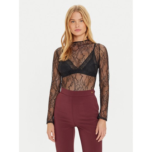 Undress Code Body Electric 802 Czarny Slim Fit ze sklepu MODIVO w kategorii Bluzki damskie - zdjęcie 183948899