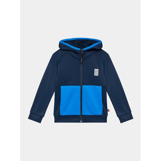 LEGO Bluza 11010649 Granatowy Regular Fit ze sklepu MODIVO w kategorii Bluzy chłopięce - zdjęcie 183948968