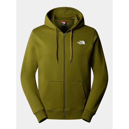 The North Face Bluza Open Gate NF00CEP7 Zielony Regular Fit ze sklepu MODIVO w kategorii Bluzy męskie - zdjęcie 183949046