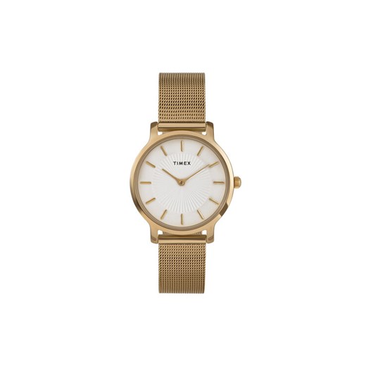 Timex Zegarek Transcend TW2Y10300 Złoty ze sklepu MODIVO w kategorii Zegarki - zdjęcie 183949068
