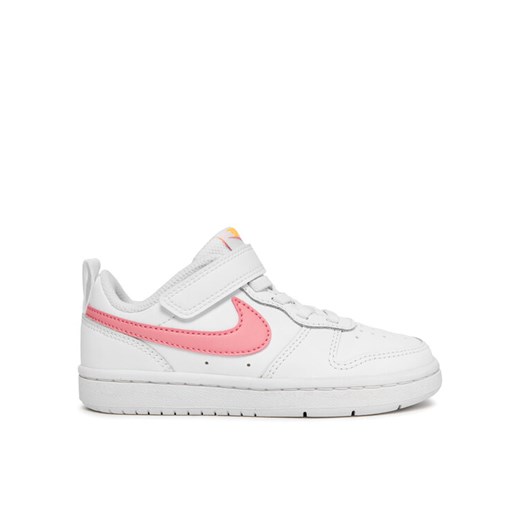 Nike Sneakersy Court Borough Low 2 (Psv) BQ5451 124 Biały ze sklepu MODIVO w kategorii Buty sportowe dziecięce - zdjęcie 183949076