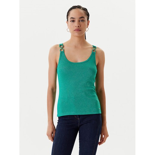 Morgan Top 251-DIDONI Zielony Slim Fit ze sklepu MODIVO w kategorii Bluzki damskie - zdjęcie 183949079