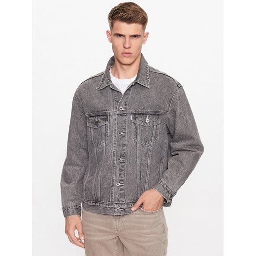 Levi's® Kurtka jeansowa Silvertab A3179-0002 Szary Relaxed Fit ze sklepu MODIVO w kategorii Kurtki męskie - zdjęcie 183949088