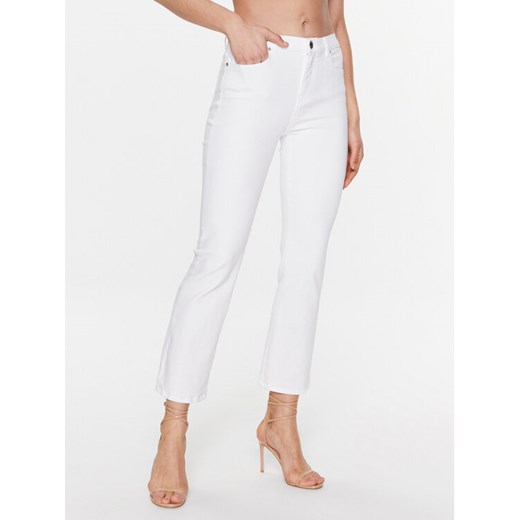 Pinko Jeansy Brenda 100172 A0FQ Biały Bootcut Fit ze sklepu MODIVO w kategorii Jeansy damskie - zdjęcie 183949089