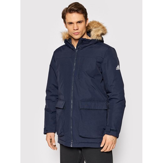 adidas Parka Utilitas GT1701 Granatowy Regular Fit M MODIVO