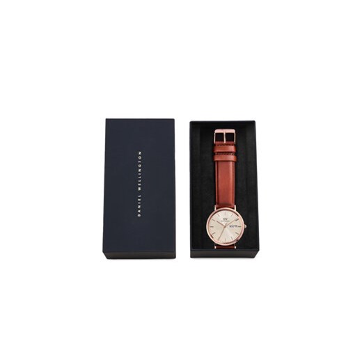 Daniel Wellington Zegarek Classic Day Display 40 DW00100829 Różowe złoto Daniel Wellington 00 MODIVO