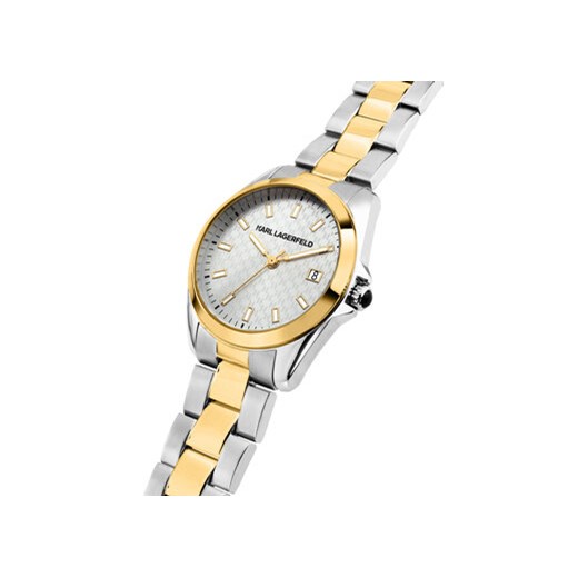 KARL LAGERFELD Zegarek R0553101507 Srebrny Karl Lagerfeld 00 MODIVO