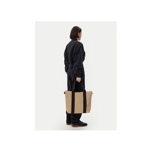 Rains Torba Tote Bag Mini W3 14160 Beżowy Rains 00 MODIVO