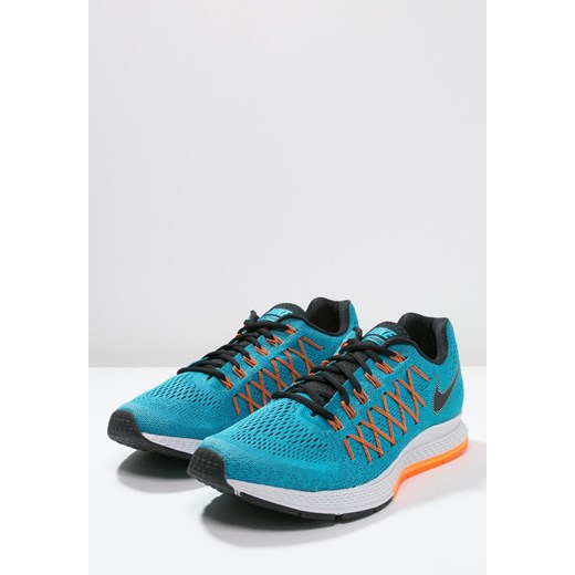 Nike Performance AIR ZOOM PEGASUS 32 Obuwie do biegania Amortyzacja blue lagoon/black/bright citrus/total orange zalando turkusowy do biegania